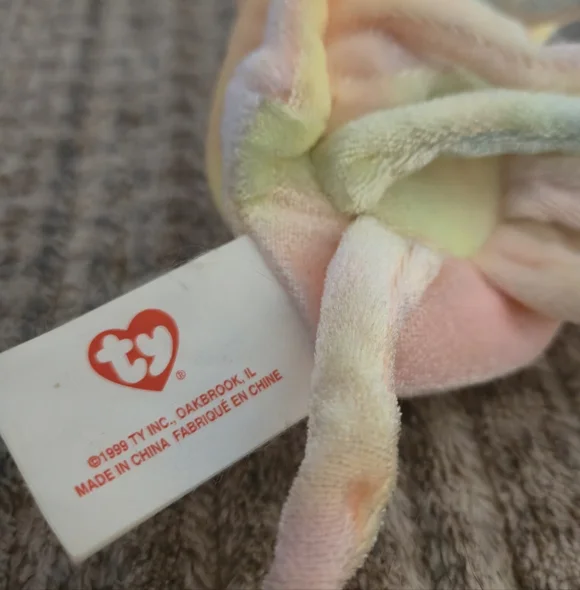 TY Beanie Baby Lot Goochy Bernie Batty Hippity Goatee Seamore 90s Vintage Set 8 - Picture 6 of 16